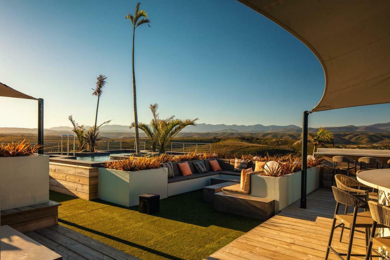 Sky Villa Boutique Hotel By Raw Africa Collection Plettenberg Bay Εξωτερικό φωτογραφία The rooftop pool at the new hotel